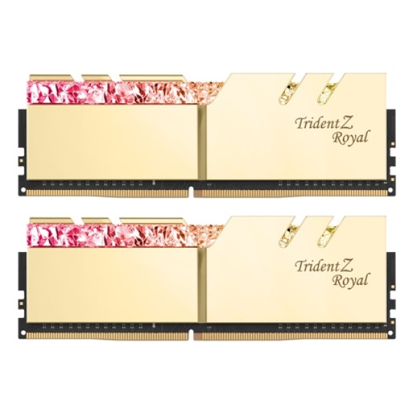 DDR4 PC4-28800 CL18 TRIDENT Z ROYAL 골드 [16GB (8GB*2)] (3600)