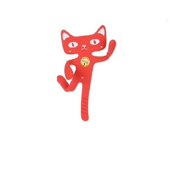 실리콘 고양이 거치대 캣치폰 [색상선택] [스마트폰/송풍구/집게(클립)/그립/레드]