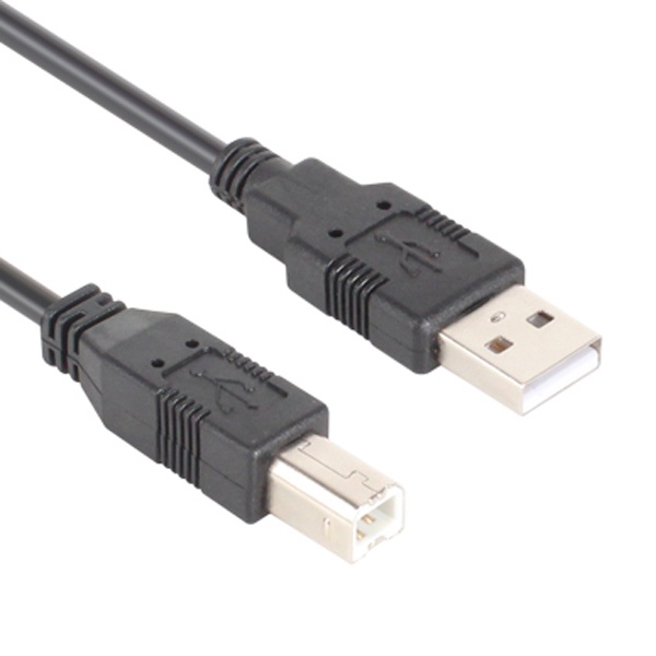 [AM-BM] USB-A 2.0 to USB-B 2.0 변환케이블, NMC-UB230BK [블랙/3m]