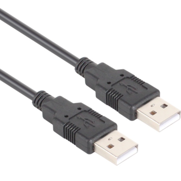 [AM-AM] USB-A 2.0 to USB-A 2.0 케이블, NETmate, NMC-UA210BK [블랙/1m]