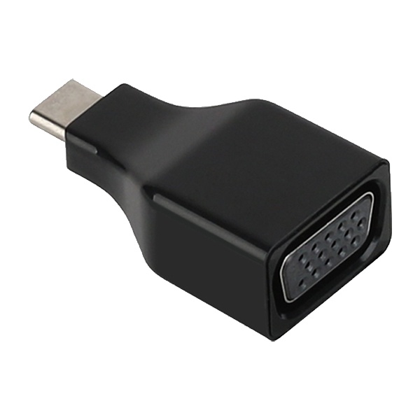 NETmate USB3.1 Type C to VGA(RGB) 컨버터, [NM-TCA01] [블랙]