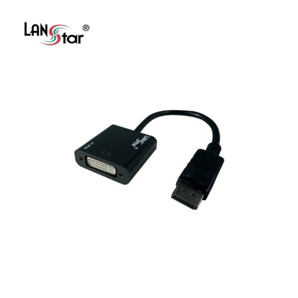 랜스타 DP to DVI 컨버터, 오디오 지원 0.2M [LS-DP29]