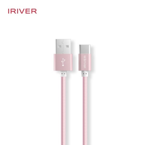 USB-A 2.0 to Type-C 고속 충전케이블, IHC-M15C [핑크/1.5m]