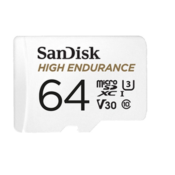 High Endurance MicroSDXC (블랙박스&CCTV전용) 64GB [어댑터포함] [SDSQQNR-064G-GN6IA]