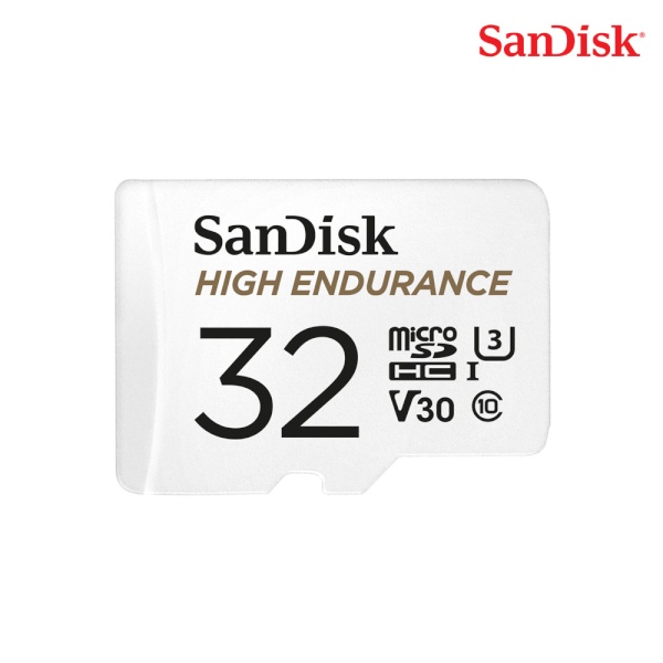 High Endurance (블랙박스&CCTV전용) MicroSDHC/XC 32GB [어댑터포함] [SDSQQNR-032G-GN6IA]