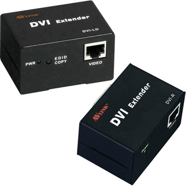 NETmate DVI 1:1 리피터 세트 [최대30M/RJ-45] [DVI-ED]