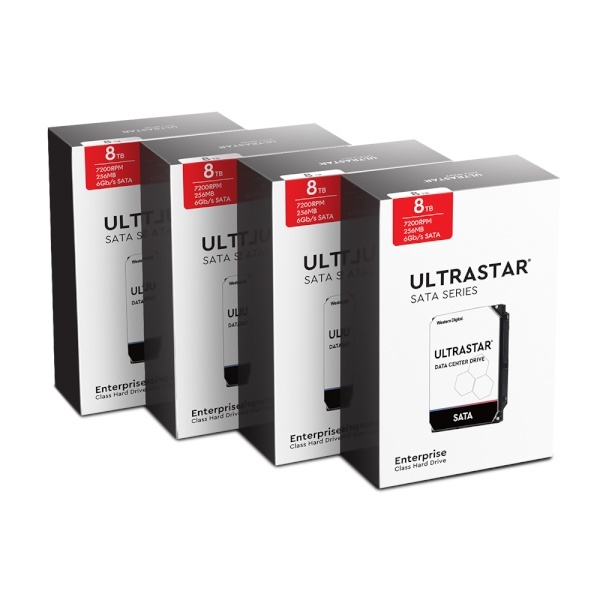 Ultrastar HDD 8TB DC HC320 HUS728T8TALE6L4 (SATA3/ 7200rpm/ 256MB/ PMR/ 3년) [4PACK]
