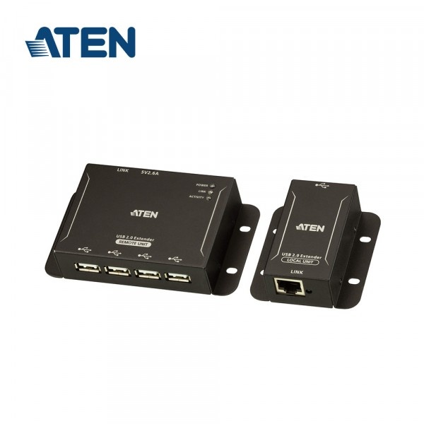 에이텐 4포트 USB 2.0 CAT.5 연장기, UCE3250 [최대50M/RJ45]