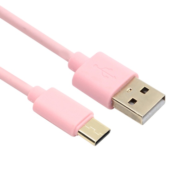 USB-A 2.0 to Type-C 3.1 고속 충전케이블, NX-U31C-P015 / NX790 [핑크/1.5m]
