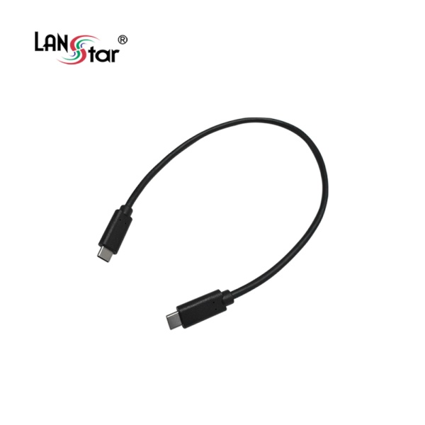 랜스타 USB3.1 C타입 연장 케이블 0.3M [LS-CMCM-0.3M]