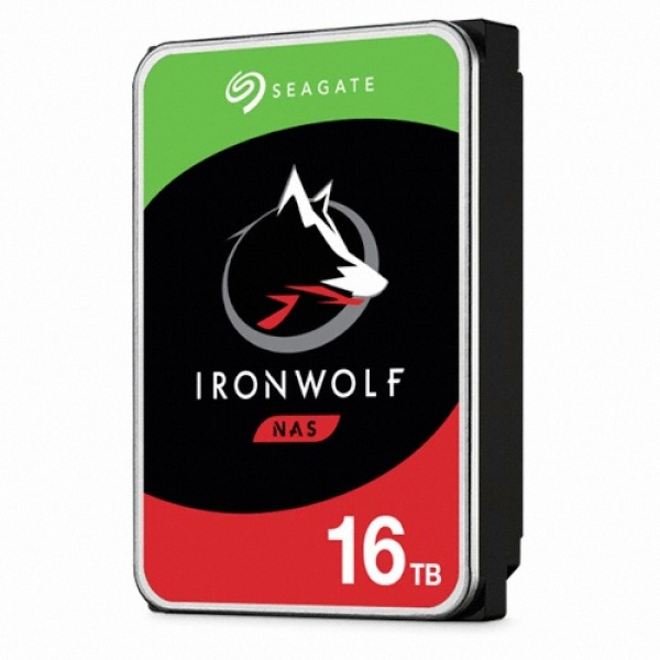 IRONWOLF HDD 16TB ST16000VN001 멀티팩 (3.5HDD/ SATA3/ 7200rpm/ 256MB/ PMR) [단일]