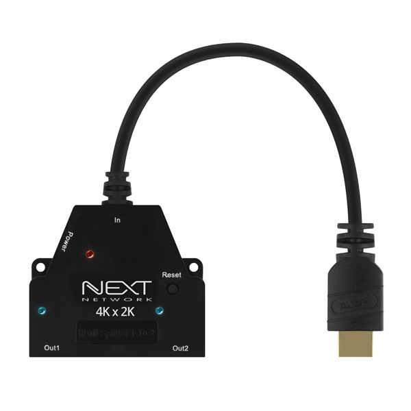이지넷 NEXT-4202SPC4K (모니터분배기/1:2/HDMI/오디오미지원)