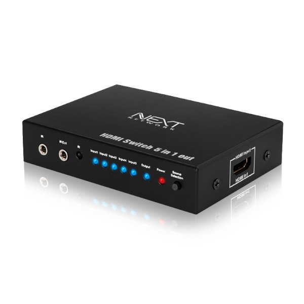 이지넷 NEXT-405SW4K60 [모니터선택기/5:1/HDMI]