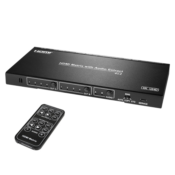 이지넷 NEXT-2403UHDM (4X2스위치/HDMI /매트릭스/스위치)