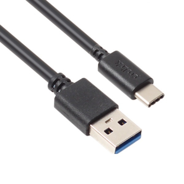 [AM-CM] USB-A 3.0 to Type-C 3.1 충전케이블, PB485-0050K [블랙/0.5m]