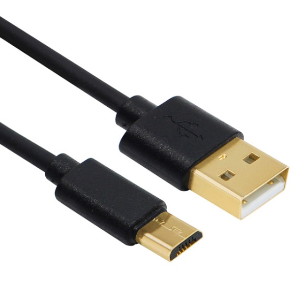 USB-A 2.0 to Micro 5핀 고속 충전케이블, NX-M5P-B015 / NX881] [블랙/1.5m]