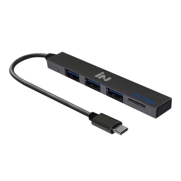 인네트워크 IN-C3U3MSD (USB허브/4포트/멀티포트) ▶ [무전원/C타입] ◀