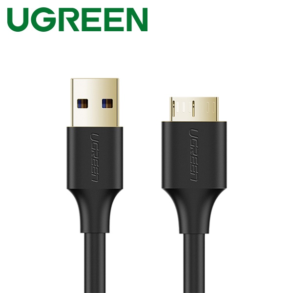 유그린 USB3.0 케이블 [AM-Micro B] [0.5M/블랙] [U-10840]