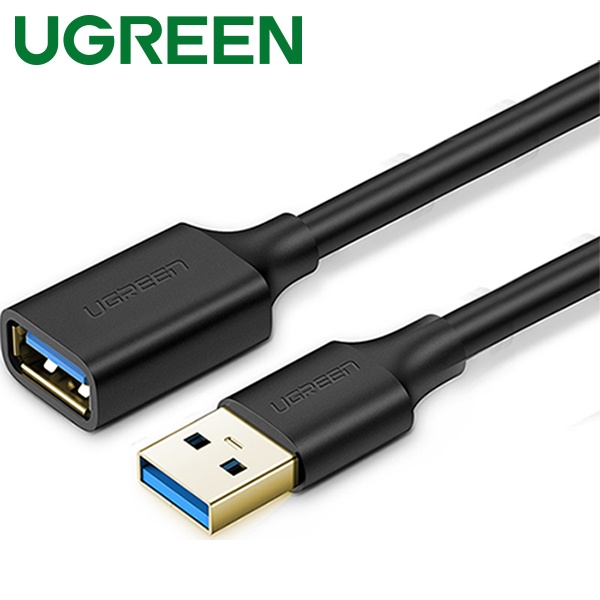 [AM-AF] USB-A 3.0 to USB-A 3.0 M/F 연장케이블, U-30125 [블랙/0.5m]