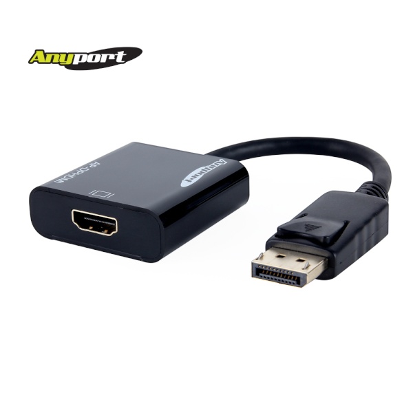애니포트 DisplayPort to HDMI 컨버터 블랙 [AP-DPHDMI]