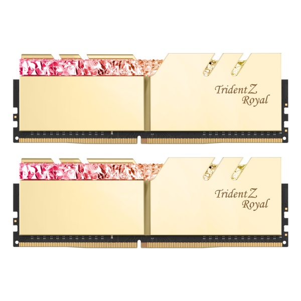 DDR4 PC4-28800 CL16 TRIDENT Z ROYAL C 골드 [32GB (16GB*2)] (3600)