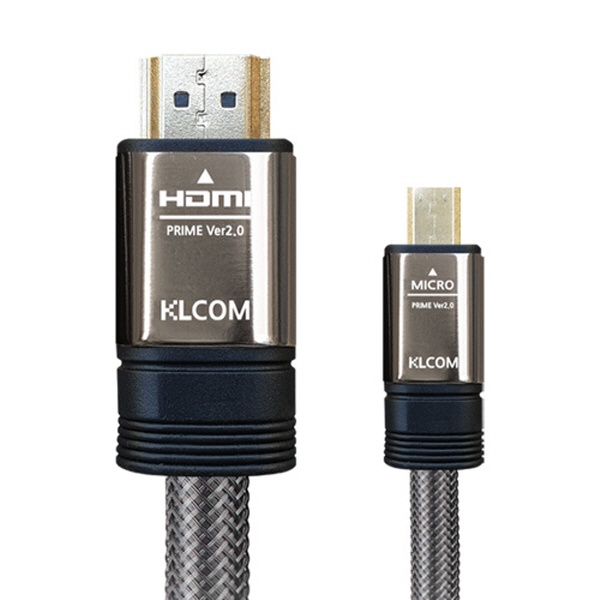Micro HDMI to HDMI 2.0 변환케이블, KL31 [1.8m]