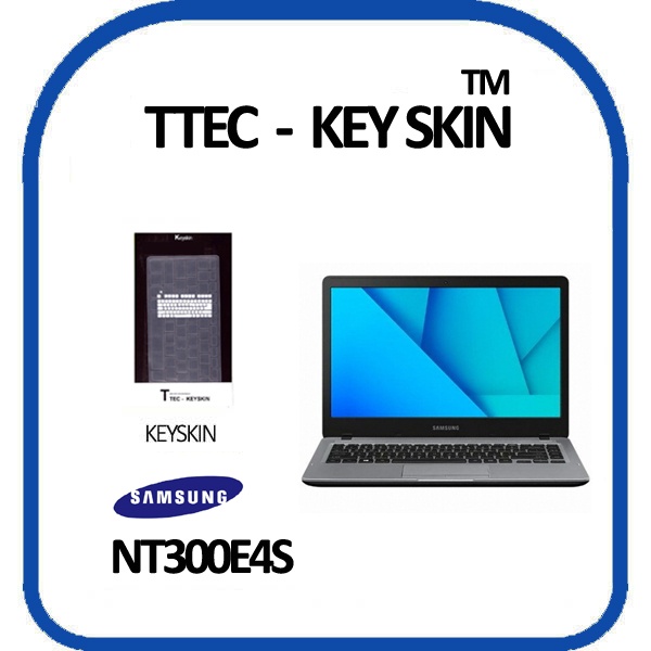 노트북키스킨, 14형 삼성 노트북3 NT300E4S [투명]