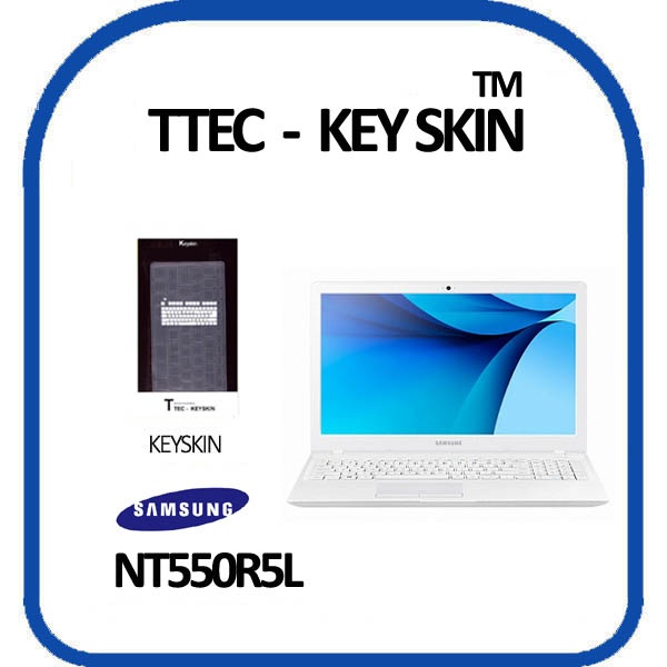 노트북키스킨, 15.6형 삼성 노트북5 NT550R5L [투명]