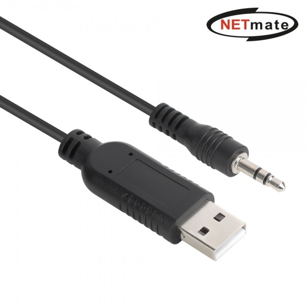 NETmate USB2.0 to TTL(Audio plug) 컨버터 [3.3V/1.8M] [KW-996]