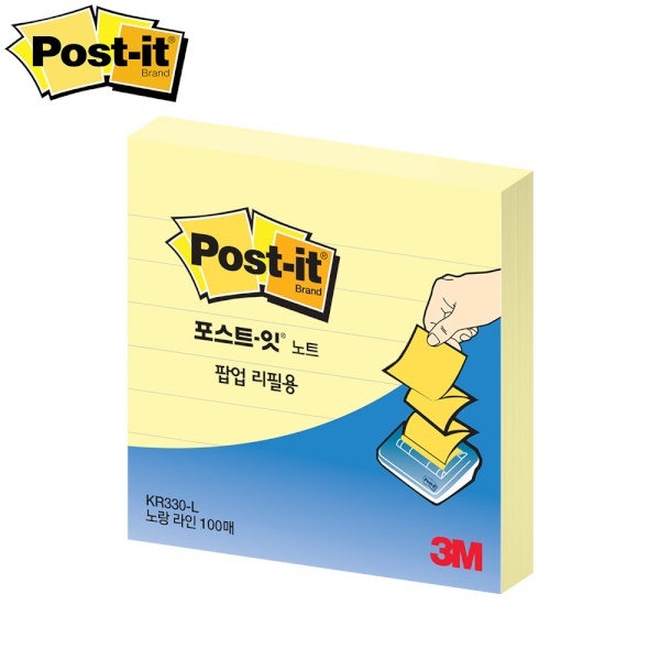 포스트잇 팝업 리필용 KR-330-L