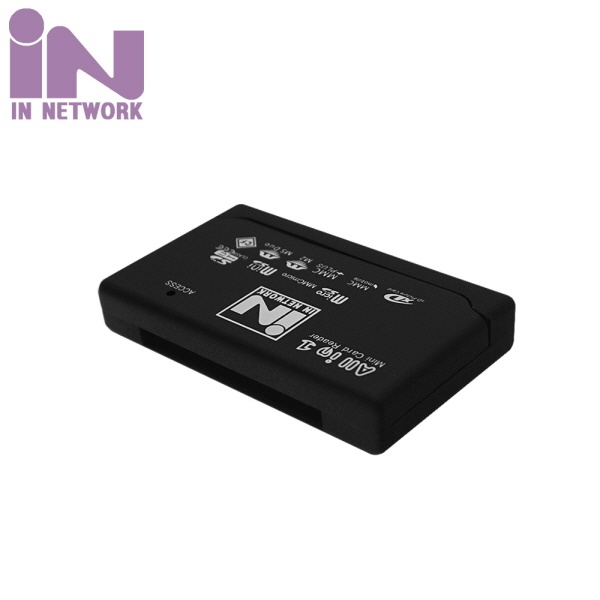 인네트워크 올인원 카드리더기 [USB 2.0] [IN-UACARD]