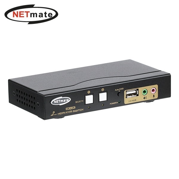 NETmate NM-HKD02C [HDMI KVM스위치/2:1/케이블 포함]
