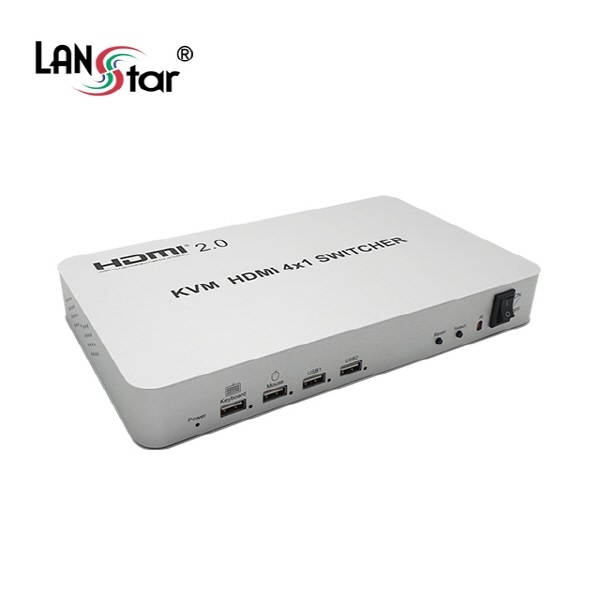 랜스타 LS-HD4KVM [KVM스위치/4:1/HDMI]