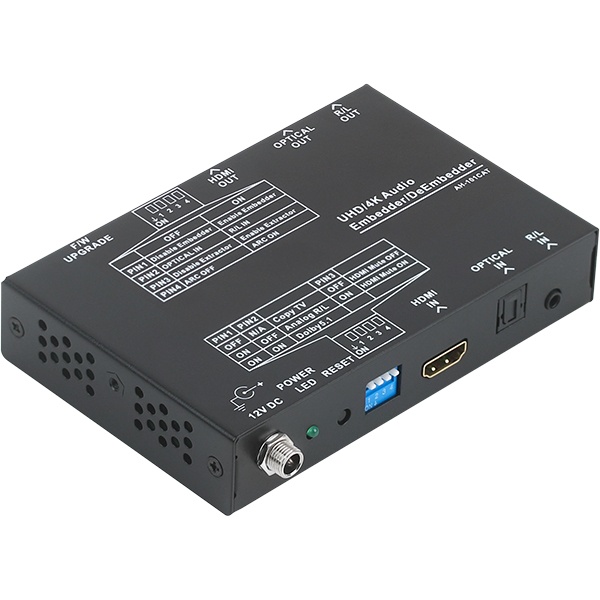 NETmate HDMI 오디오 임베더 & 디임베더 [Ver.2.0] [NM-HAD01]