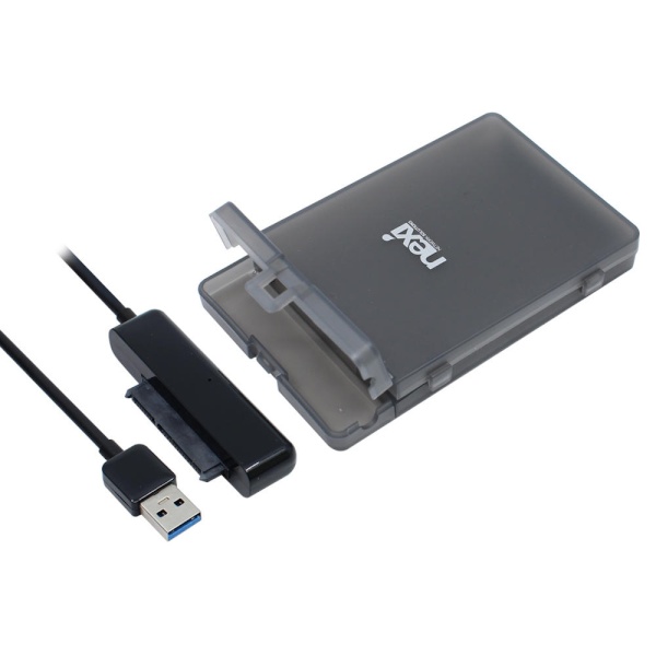 넥시 NX-218U30B [2.5 외장케이스/USB3.0] [NX774-1] 하드미포함 [하드미포함/블랙]