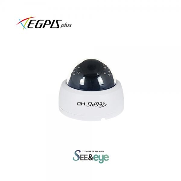[이지피스 플러스] 실내용 돔 적외선 카메라 EGPIS-EWQD5624R(D) [2.8mm 고정렌즈/500만 화소 적외선 돔 카메라/올인원/IR LED 24EA]