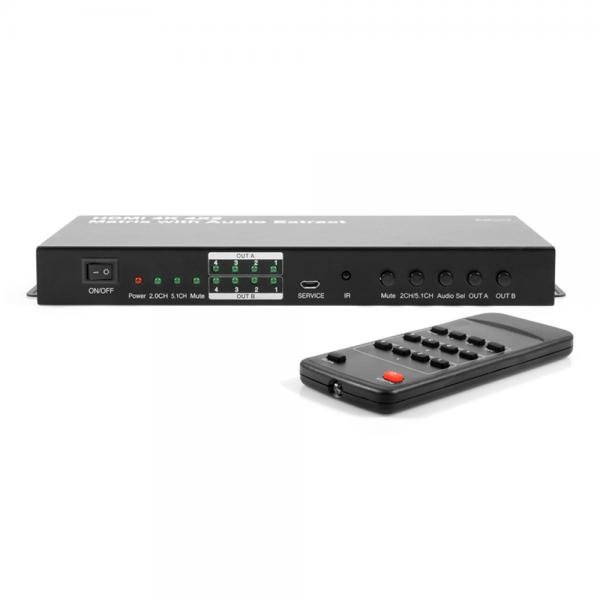 이지넷 NEXT-2405UHD-4K [매트릭스 분배기/4:4:4/HDMI/오디오 지원]