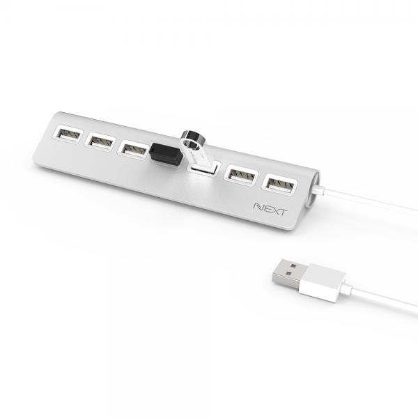 이지넷 NEXT-717UH (USB허브/7포트) ▶ [무전원/USB2.0] ◀