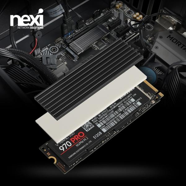 NX-HS03 [NVMe M.2 SSD 방열판] [NX1057] [블랙]
