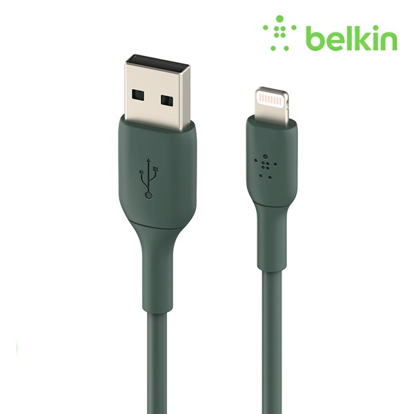 USB-A 2.0 to 라이트닝 8핀 고속 충전케이블, 부스트업, CAA001bt0MBK [블랙/0.15m]