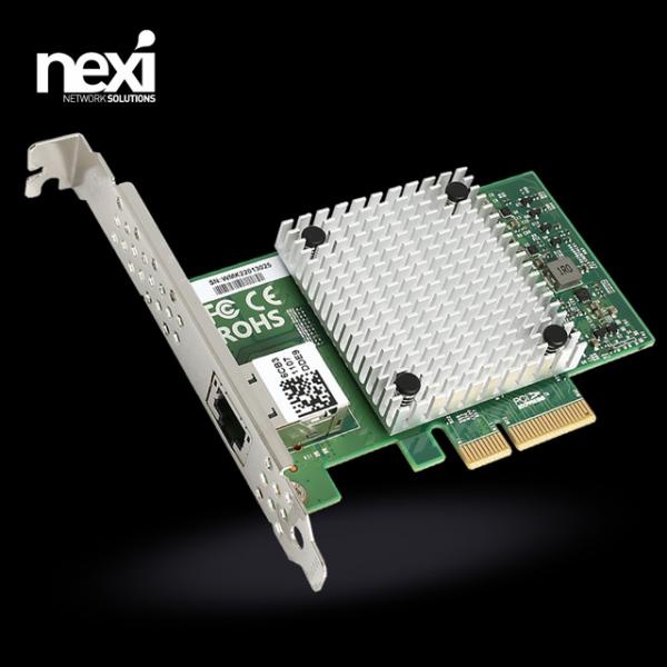 넥시 NX-N200-10G (유선랜카드/PCI-E/10Gbps/1port) [NX1028]