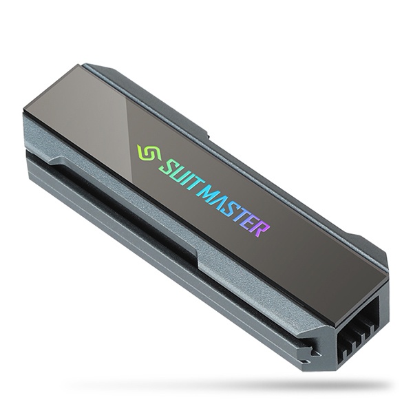 SUITMASTER M.2 SSD 방열판 AUTO RGB