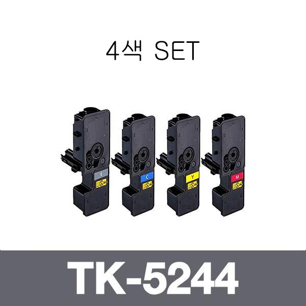 교세라 재생토너 TK-5244 4색 SET (검정:4K/컬러:3K)