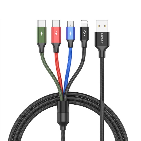 USB-A 2.0 to 4in1 고속 충전케이블 [1.2m]