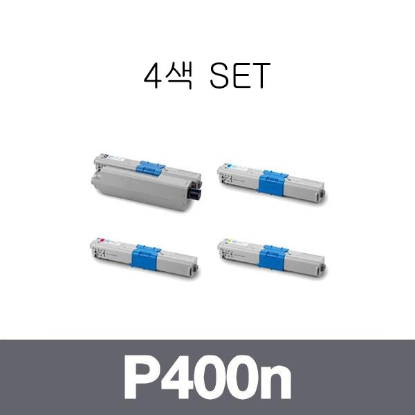 신도리코 재생토너 P400 4색 SET (검정:11.5K/컬러:11.5K)
