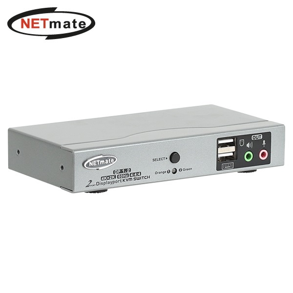 NETmate NM-DKD02C [KVM스위치/2:1/케이블 포함]