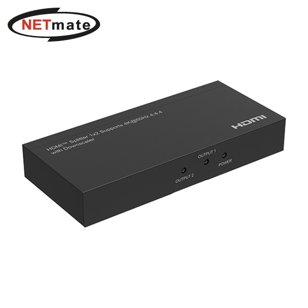 NETmate NM-PTP12 [모니터 분배기/1:2/HDMI/오디오 지원]