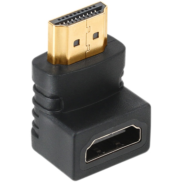 NETmate HDMI(M/F) 아래쪽 꺾임 젠더 [NMG011]