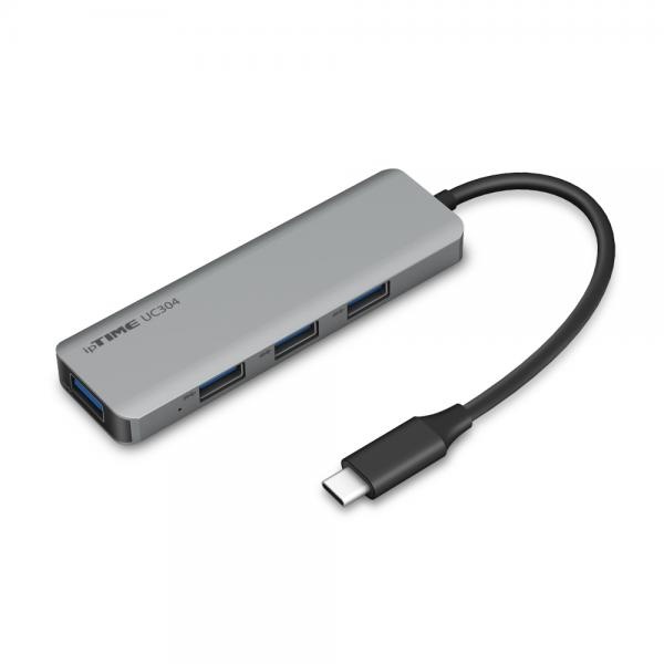 ipTIME UC304 (USB허브/4포트) ▶ [무전원/C타입] ◀