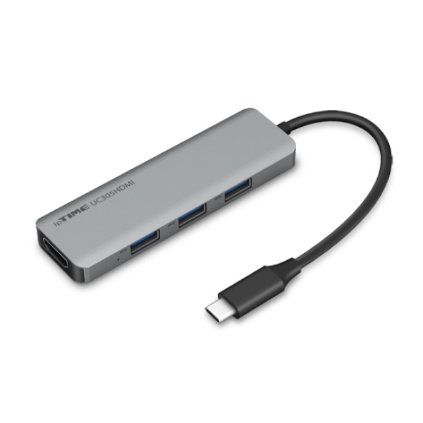 ipTIME UC305HDMI (USB허브/5포트/멀티포트) ▶ [무전원/C타입] ◀